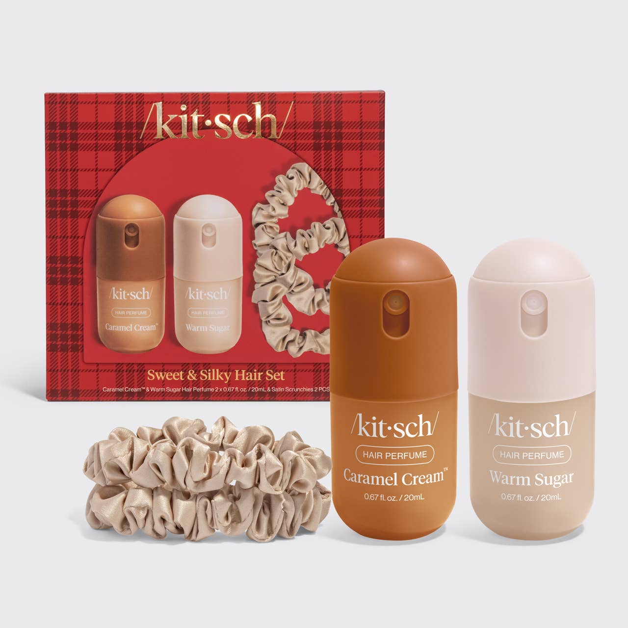 Beige Sweet & Silky Hair Perfume 4pc Set