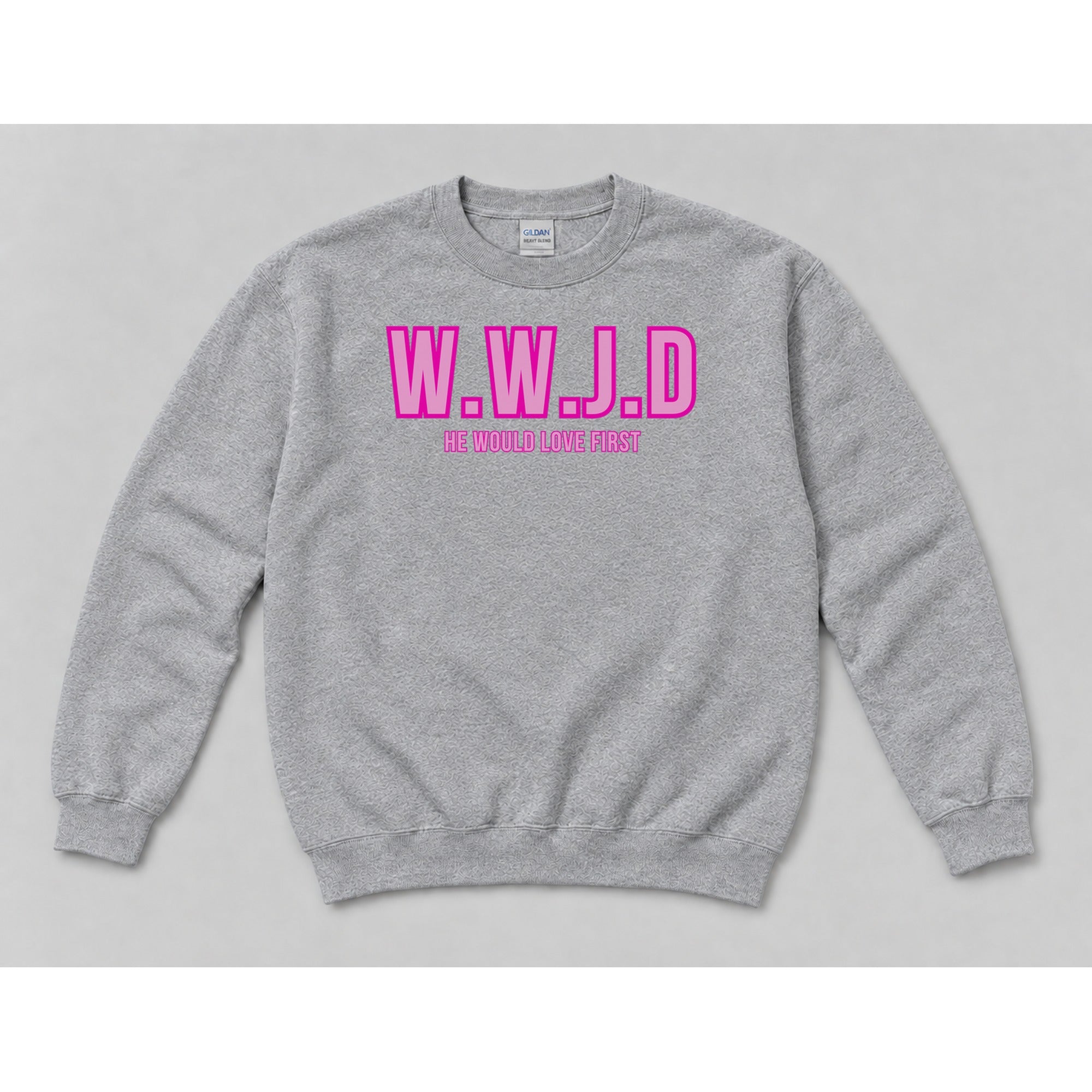 Crewneck Sport Grey mockup