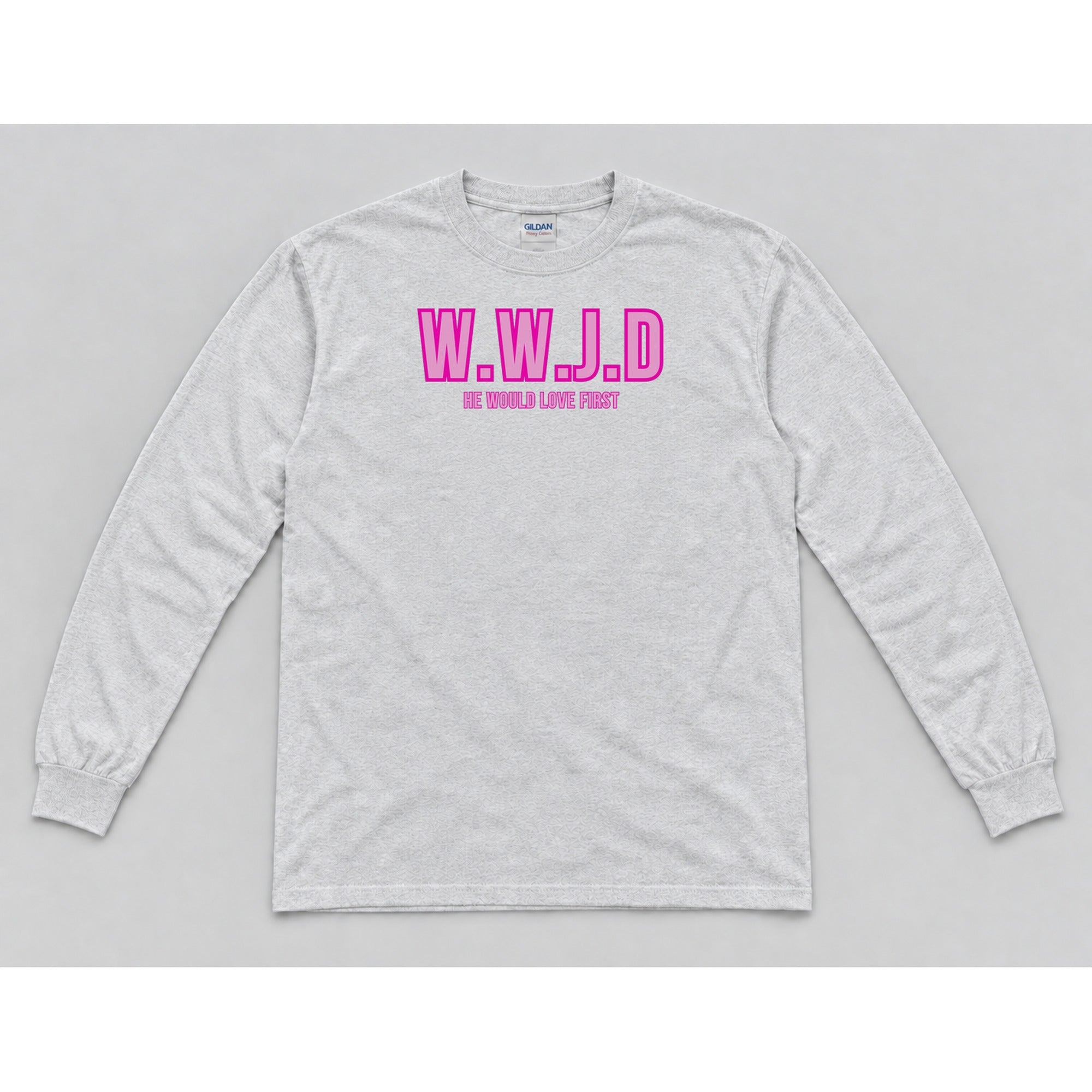 Long Sleeve Ash mockup