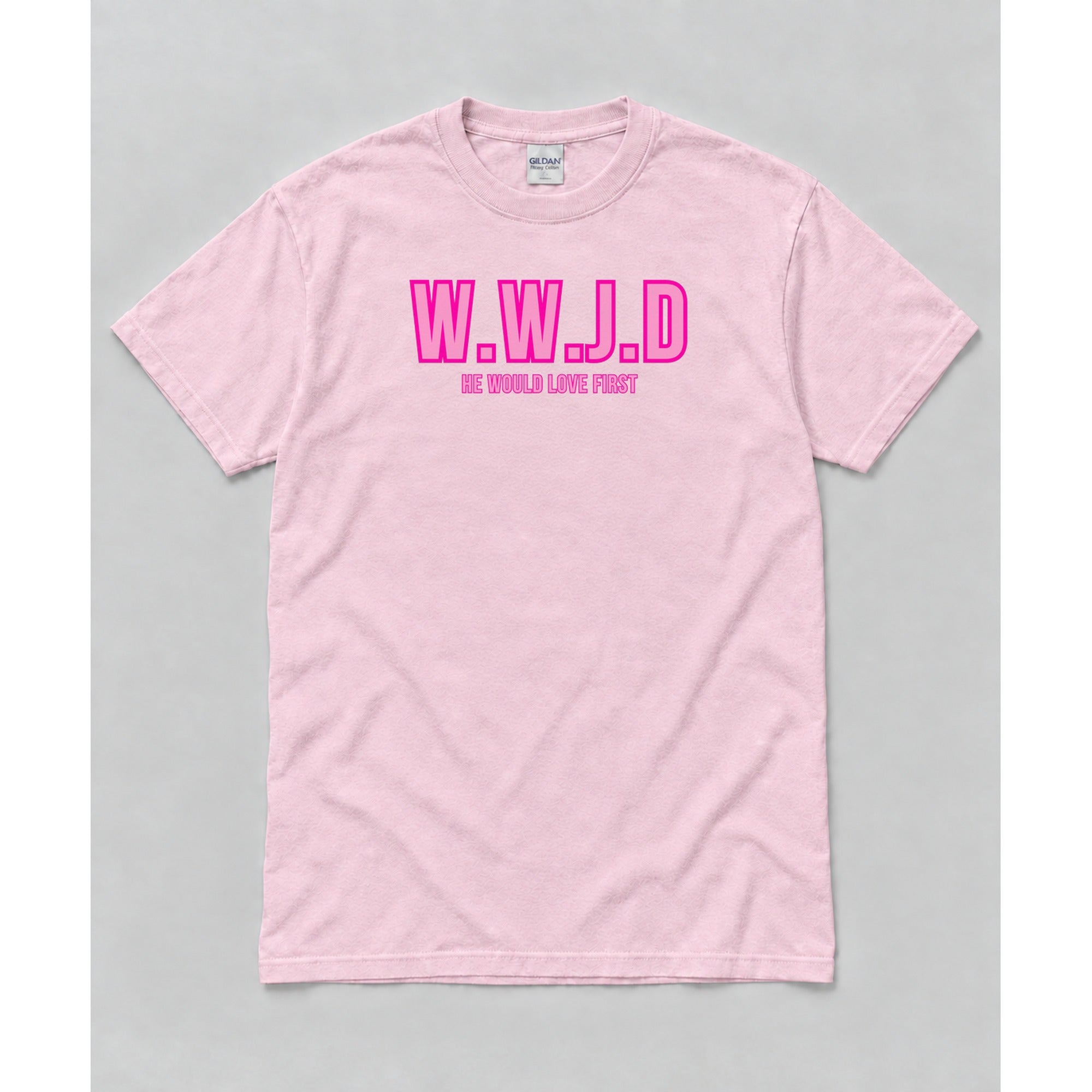 Short Sleeve Light Pink mockup