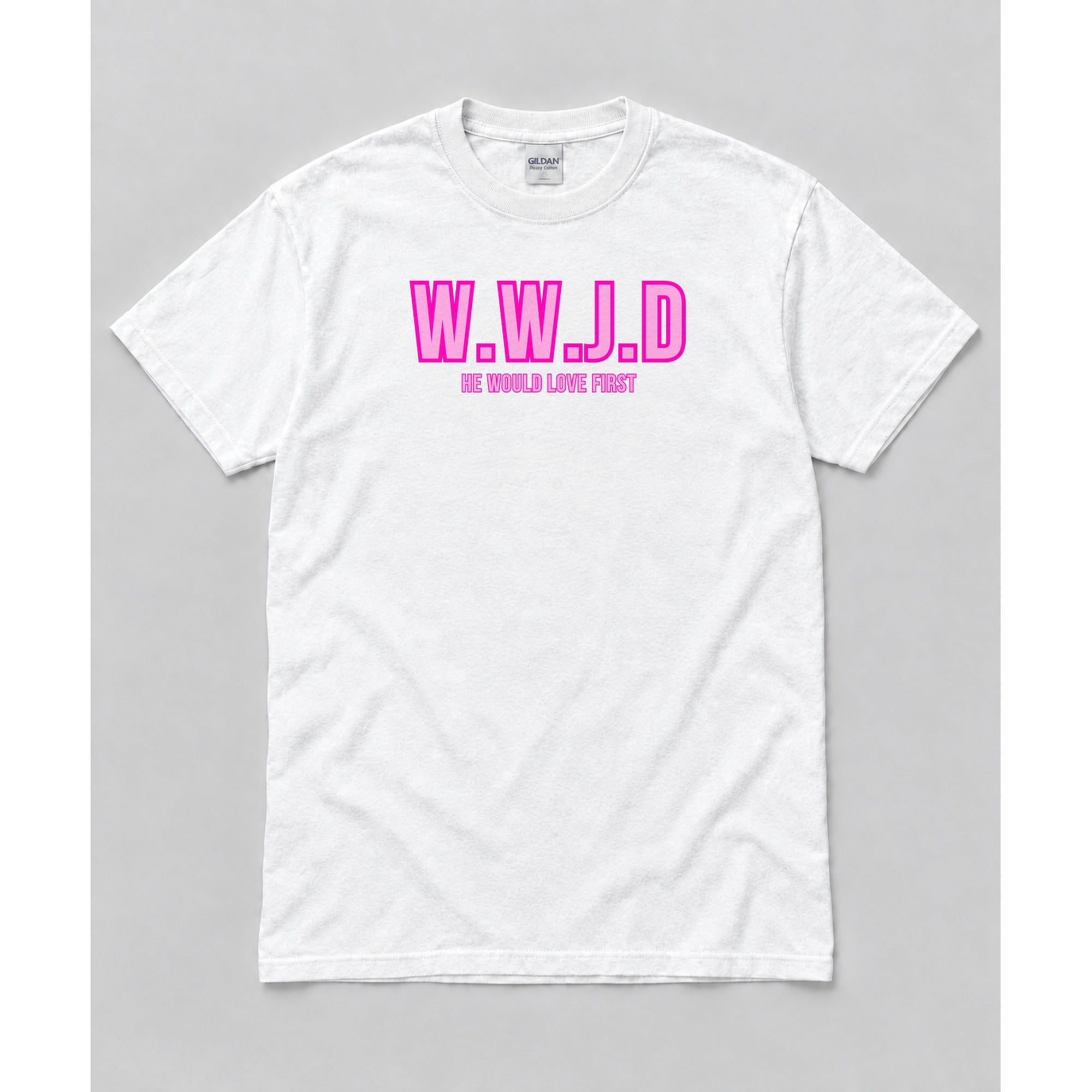 Short Sleeve White mockup