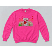 Crewneck Hot Pink mockup