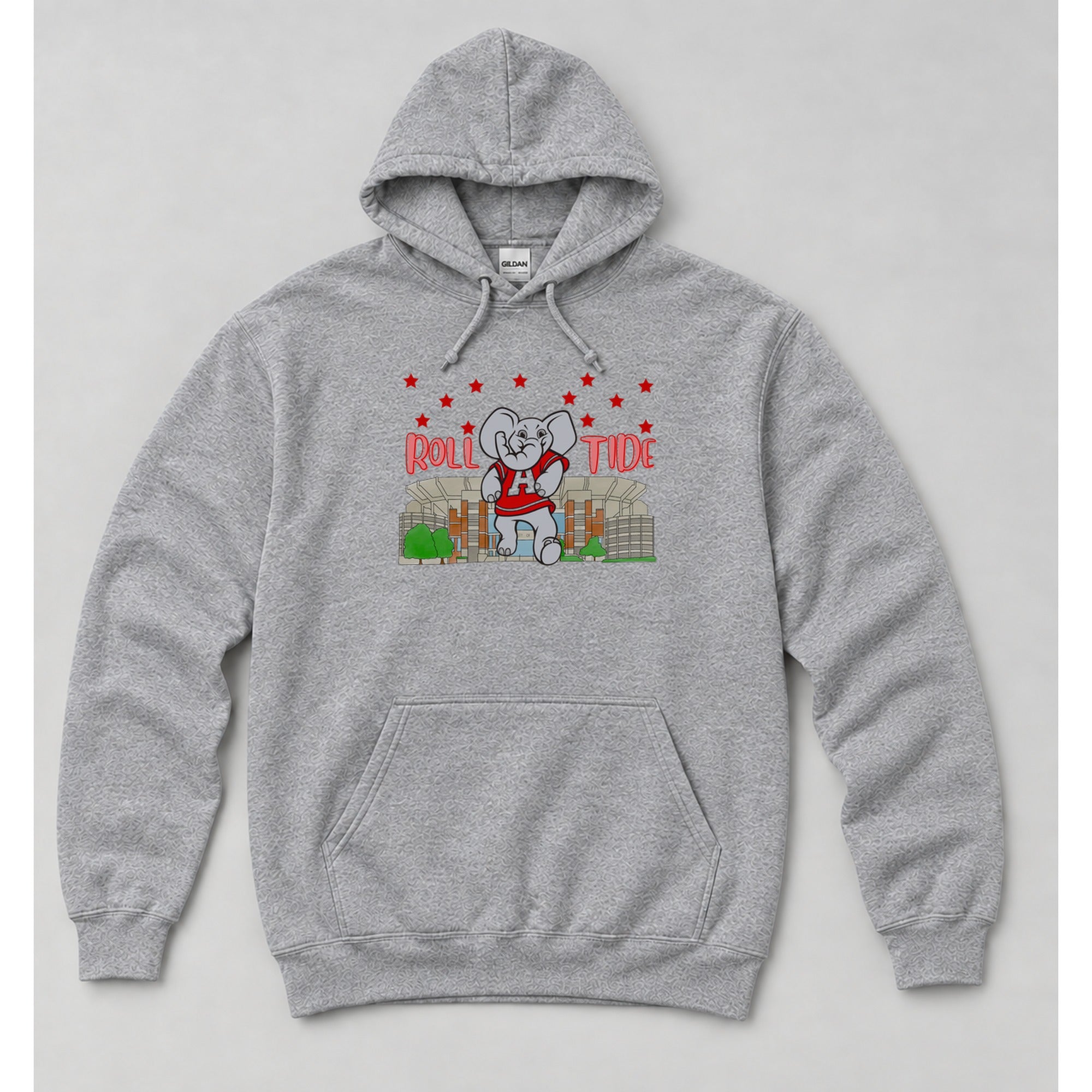 Hoodie Sport Grey mockup