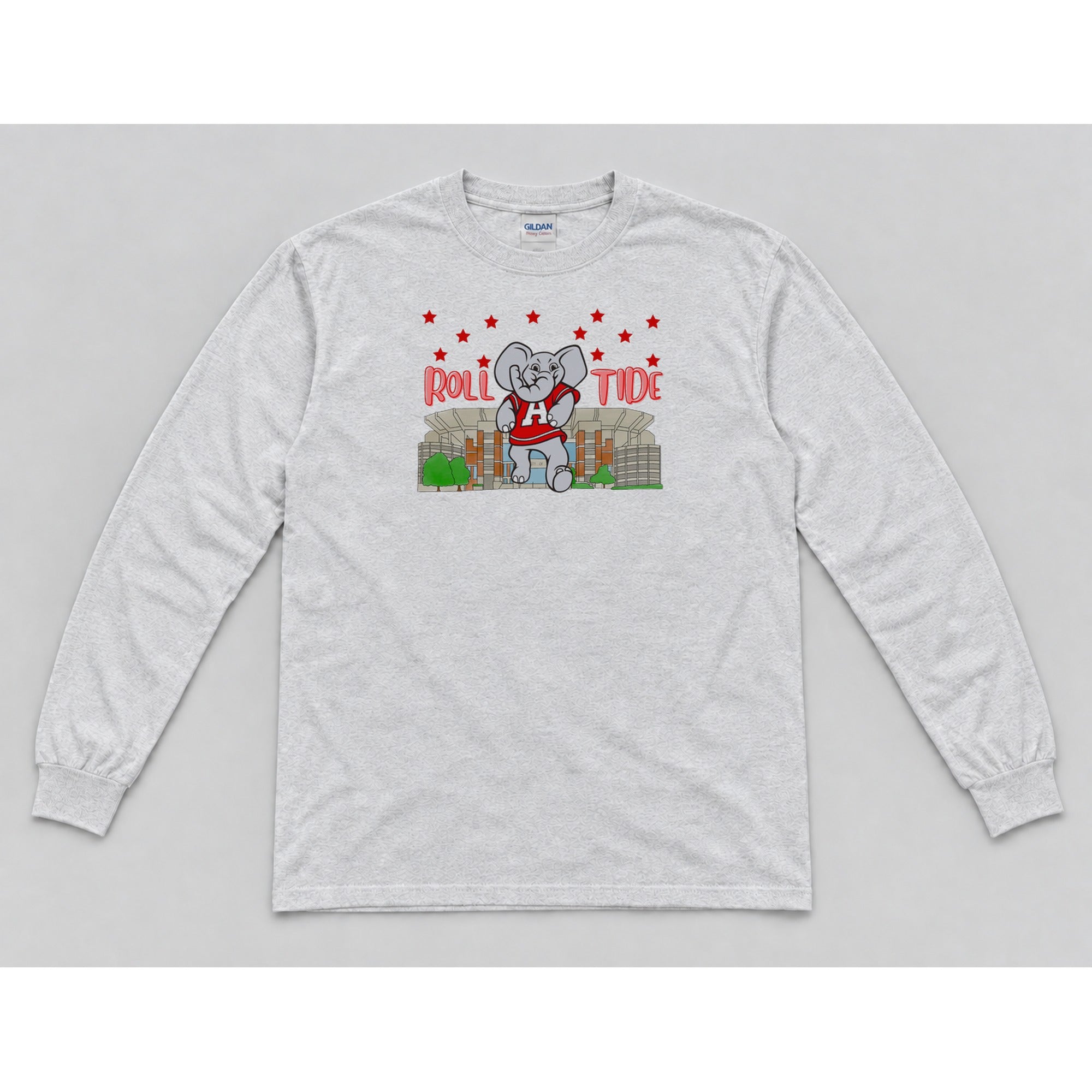Long Sleeve Ash mockup