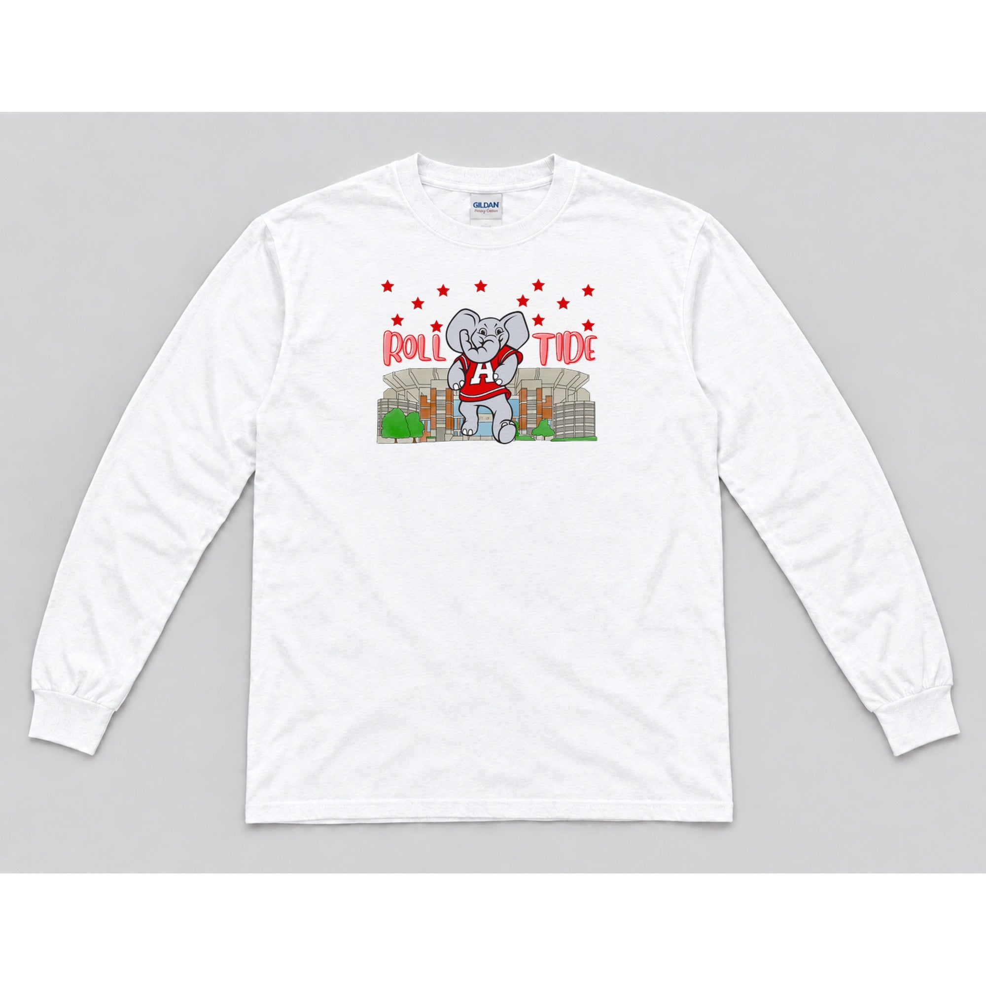 Long Sleeve White mockup