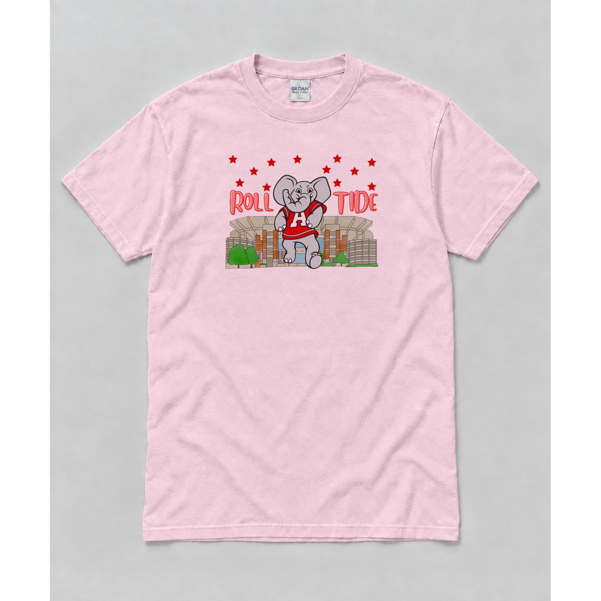Short Sleeve Light Pink mockup