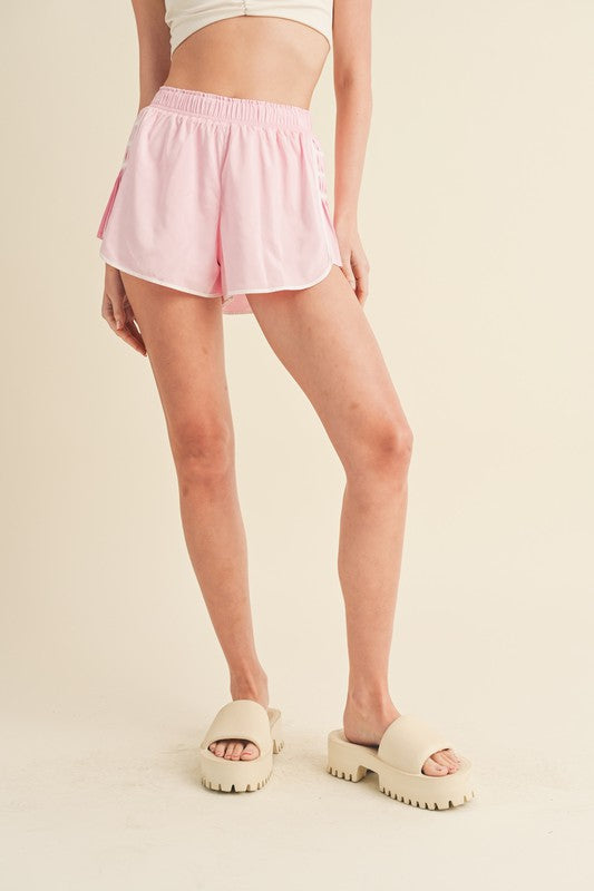 Pink On Point Shorts
