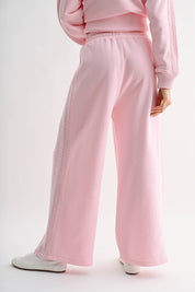 Pink Knit Oversized Set