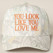 You Look Like You Love Me Cap/ Orange