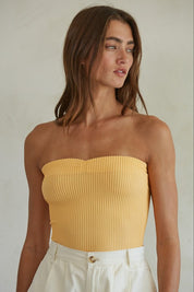 Orange Tube Top