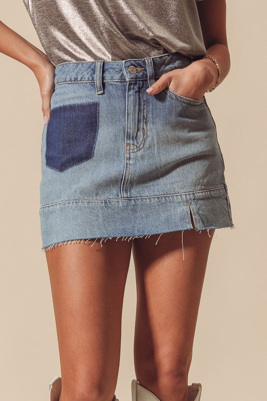 Denim Skirt