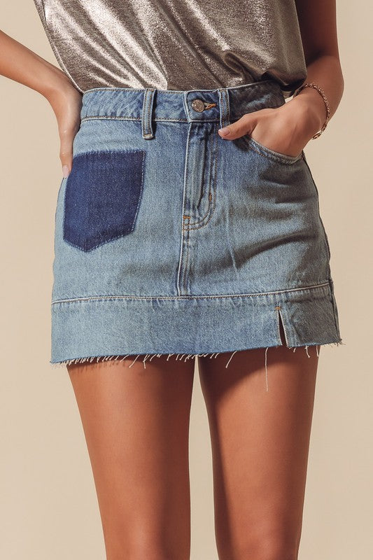 Denim Skirt