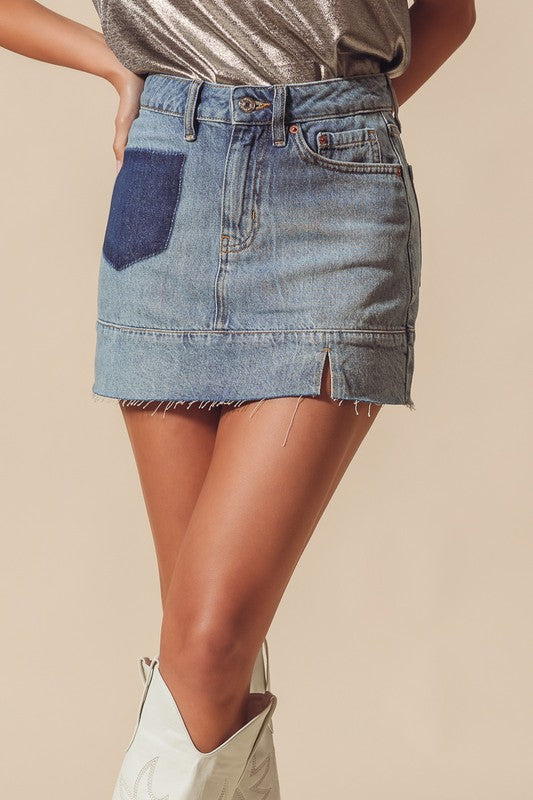 Denim Skirt