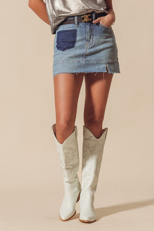 Denim Skirt