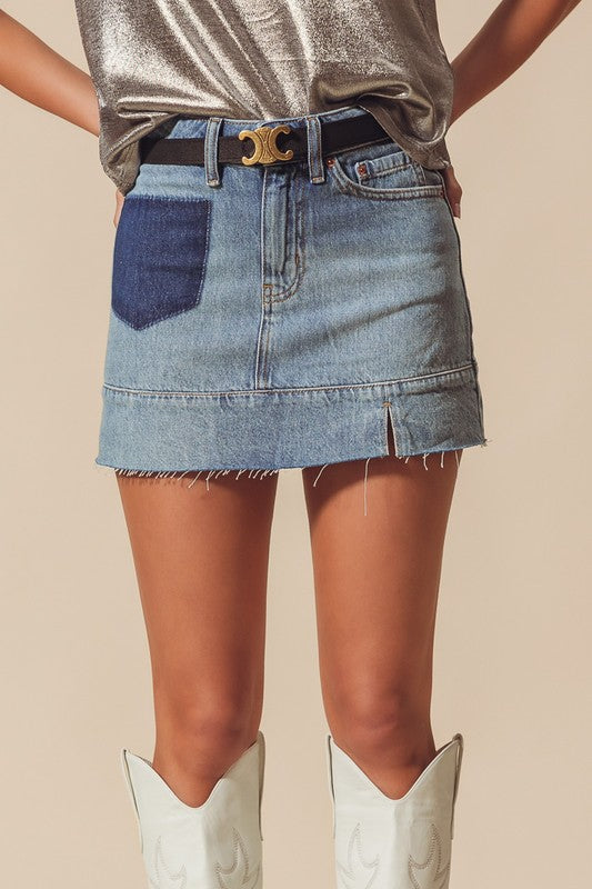 Denim Skirt