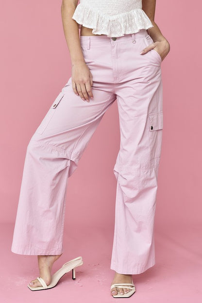 Pink Olivia Cargo Pant