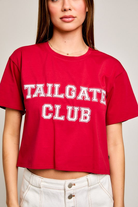 Red Tailgate Club Shirt