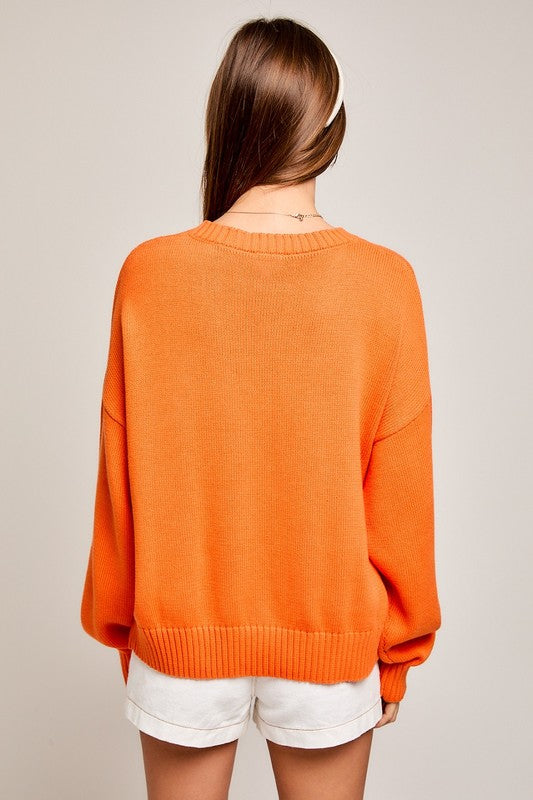 TN Orange Sweater