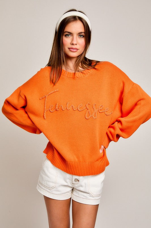 TN Orange Sweater