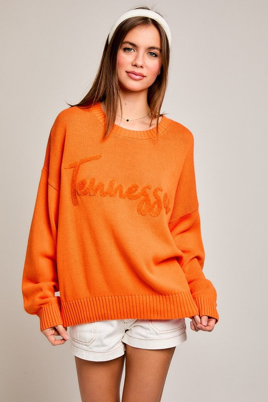 TN Orange Sweater