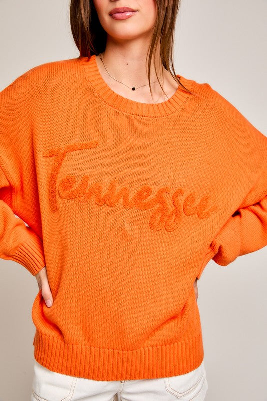 TN Orange Sweater