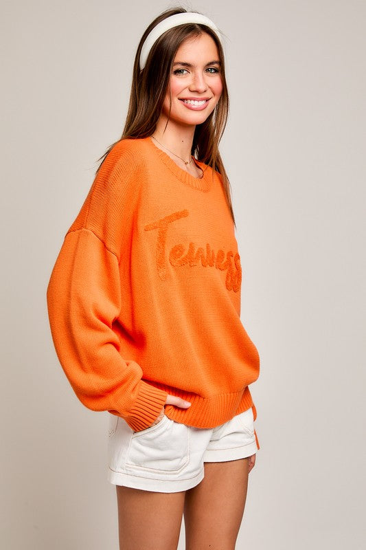 TN Orange Sweater