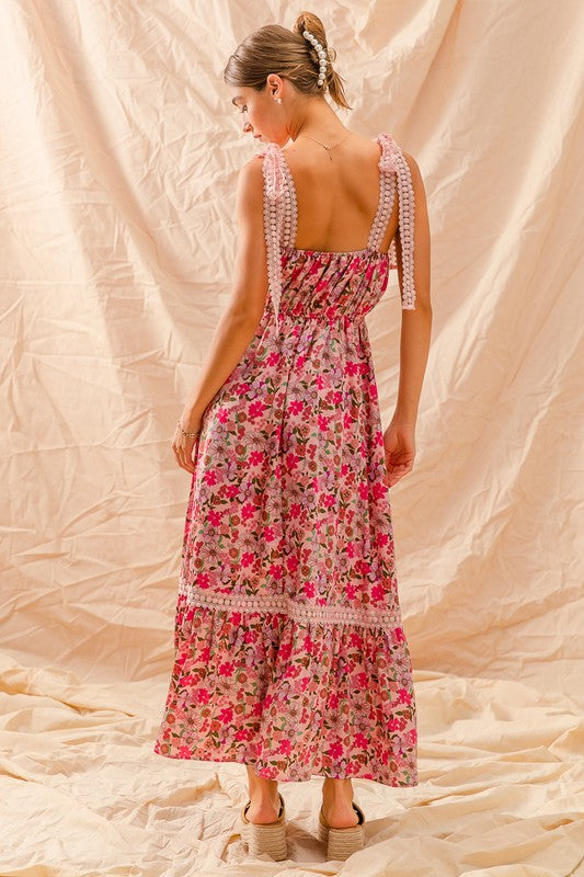 Floral Maxi Ribbon Detail