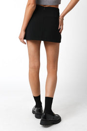 Black Laney Mini Skirt