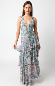 Floral Kristen Maxi Dress