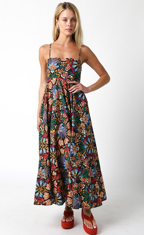 Black Multi Maxi Dress