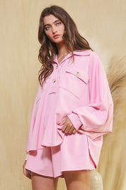 Pink Scuba Shorts