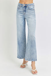Light Blue Wide Leg Jeans RDP5936