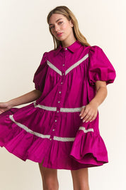 Magenta Dress