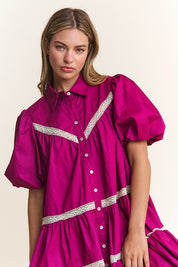Magenta Dress