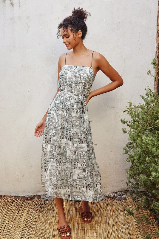 Marseille Midi Dress