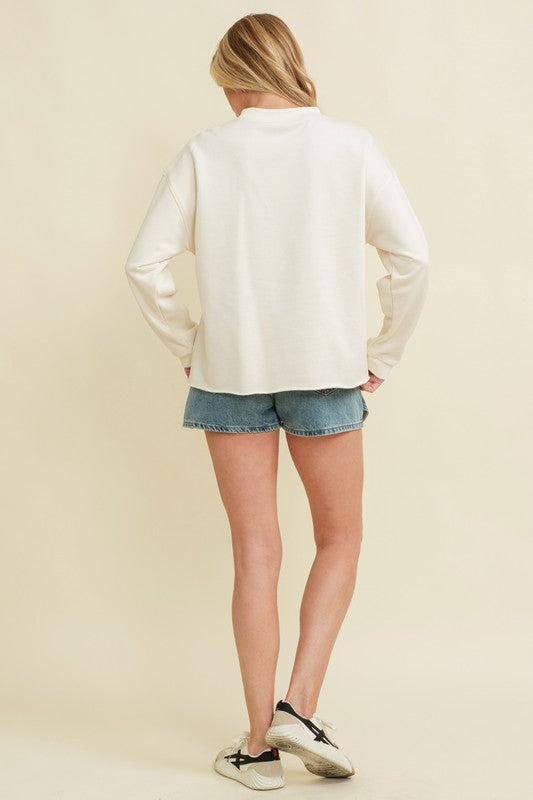 Cream TN Sweater