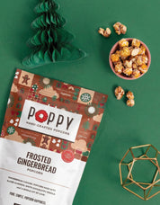 Frosted Gingerbread Popcorn Market Bag