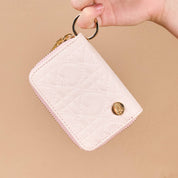 Zip Around Wallet-Blush Hearts