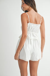 Embroidered Scallop Set