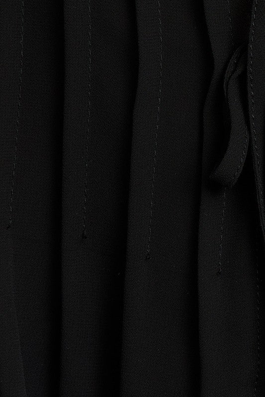 Black Tie Detail Top