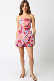 Pink Riley Floral Romper