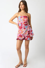 Pink Riley Floral Romper