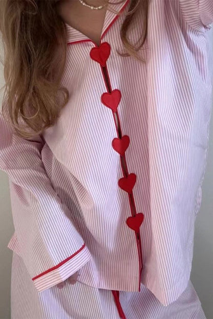 Pink Heart Pj's