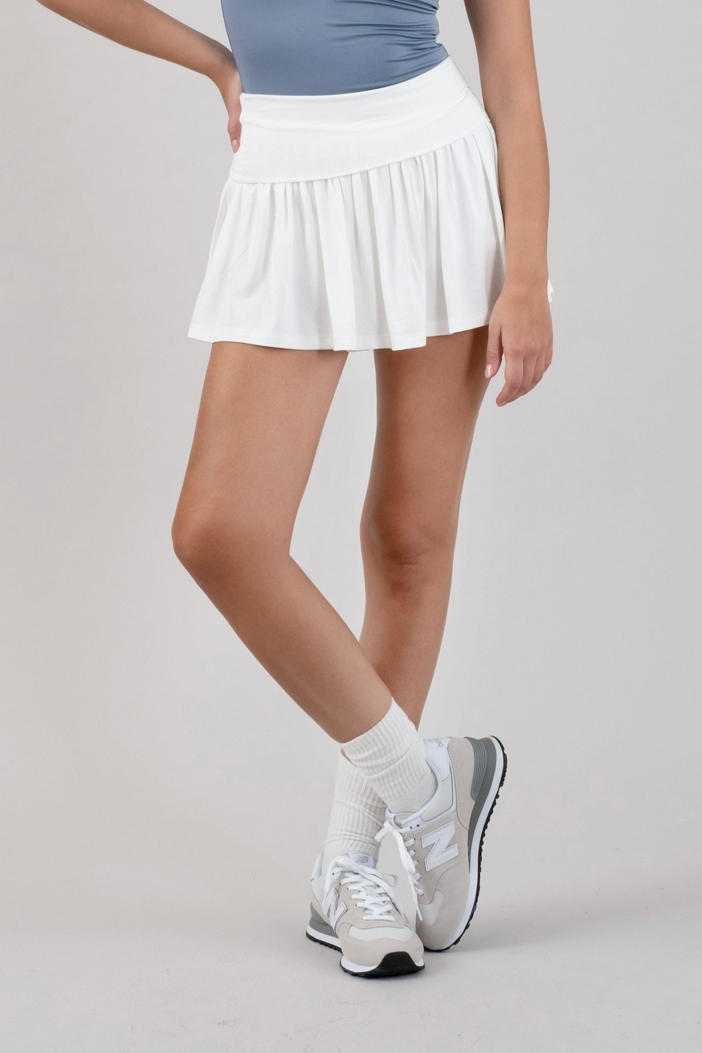 White Tennis Skirt