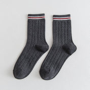 College Style Crew Socks