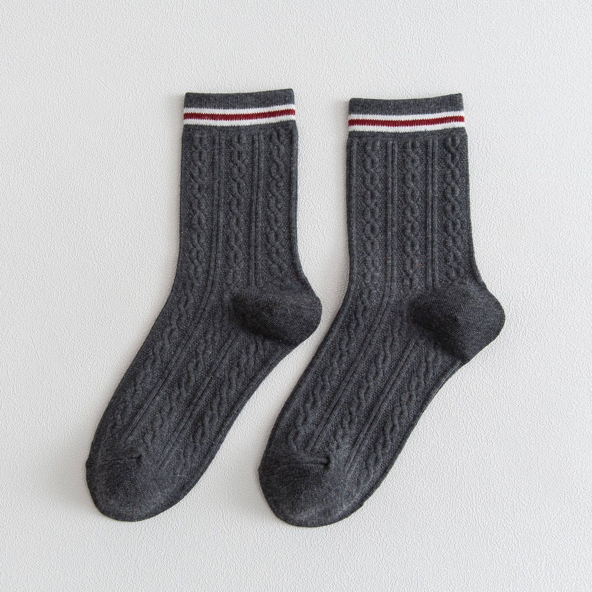 College Style Crew Socks