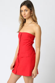Red Giselle Dress