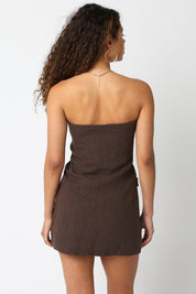 Brown Giselle Dress