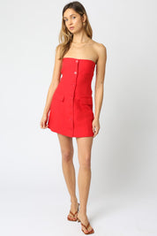Red Giselle Dress