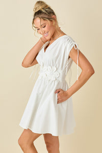 Ivory Embroidered Cardigan